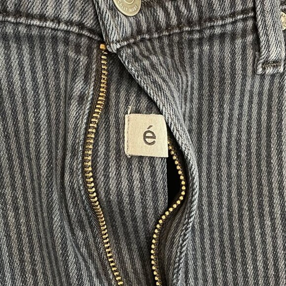 Ética Scarlet Slim Striped High-Rise Frayed Hem Jeans, 29 - Picture 12 of 12